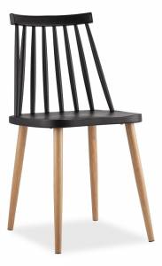 Стул Stool Group Морган Y820 black пластиковый, черный