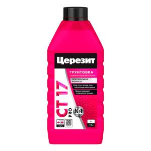 Грунт для впитывающих оснований Ceresit CT 17 Pro 1 л