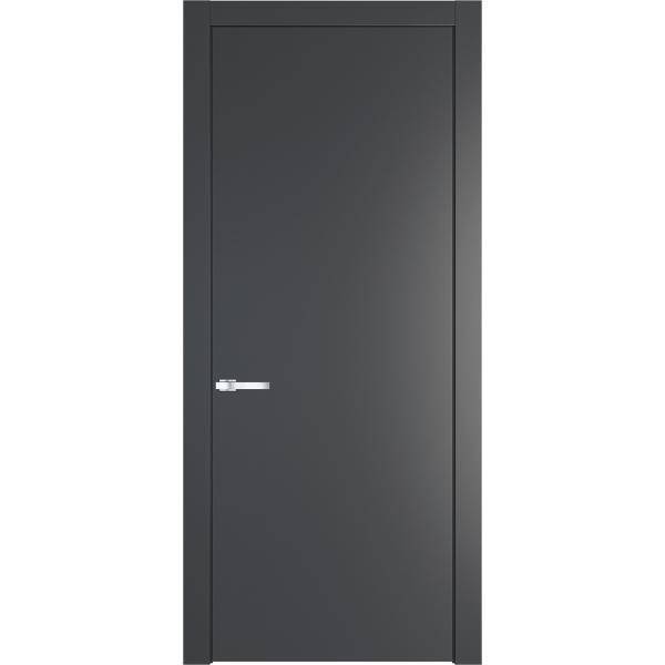 Межкомнатная дверь Profil Doors 1 PW полотно Графит 800x2000