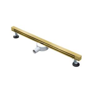 Душевой трап AltroBagno Траве (Trave) 071221 BG матовое золото, 80 см