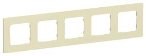 Рамка 5-постовая IEK Flite FI-M52-32-20-K87 навахо