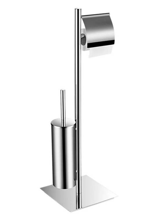 Стойка AltroBagno FS 083304 Cr с туалетным ершиком и бумагодержателем