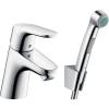 Смеситель для раковины Hansgrohe Focus 31926000 E2 с гигиеническим душем