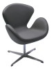 Кресло Bradex Home Swan Style Chair FR 0571 серый
