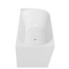 Акриловая ванна Watersense Aurora L W01833 170x80 белая глянцевая фото 7