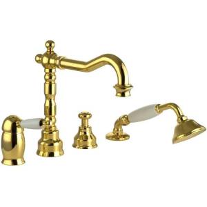 Смеситель Migliore Oxford 19165 золотой