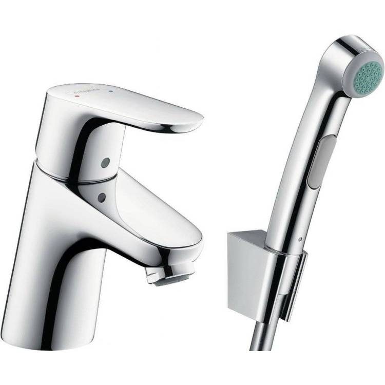 Смеситель для раковины Hansgrohe Focus 31926000 E2 с гигиеническим душем