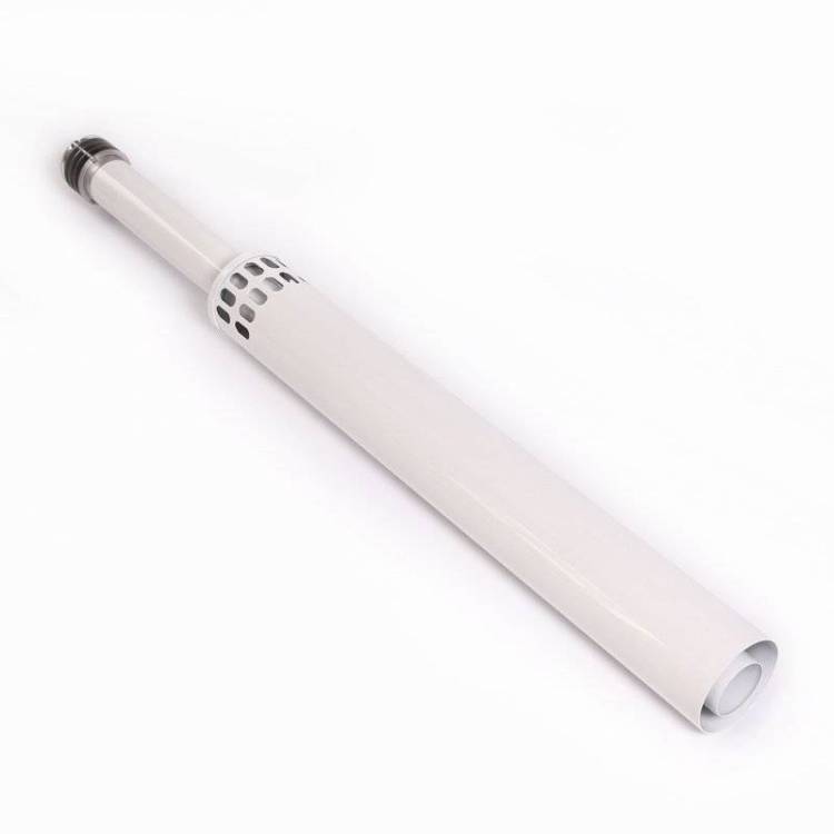 Коаксиальная труба Baxi с наконечником диам. 60/100 мм, общая длина 1100 мм, выступ дымовой трубы 350 мм - антиоблединительное исполнение(арт. KHG71413611)
