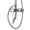 Душевая стойка Milardo Stripe STRSB1FM06 хром фото 2