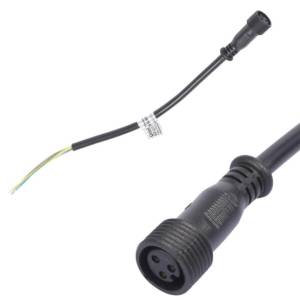 Провод для подключения в линию прожекторов Uniel UCX-LL2/L52-10M 220V BLACK