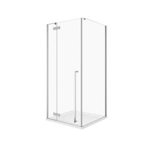 Душевой уголок Cezares LINER-A-1-90-C-Cr-L профиль хром, стекло прозрачное, 90x90x195