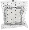 Выключатель 2-клавишный IEK Brite BR-V20-0-10-K01-PRO белый фото 6