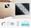 Кнопка смыва Rivo Touch neo 303006 черный фото 2