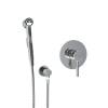 Гигиенический душ Wasserkraft A14156 хром, встраиваемый, шланг 100 см