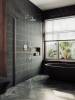 Душевая перегородка MaybahGlass MGD-726-5ш 79x195, стекло прозрачное 8 мм, профиль хром матовый