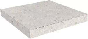 Ступень Kerama Marazzi Терраццо SG631820R\GCA угловая клееная бежевый светлый 33x33