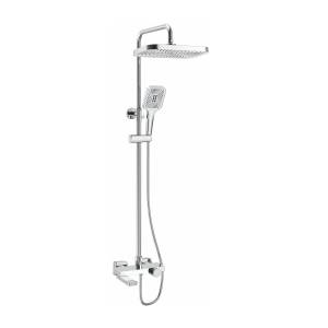 Душевая система Rose R1896 с термостатом, хром