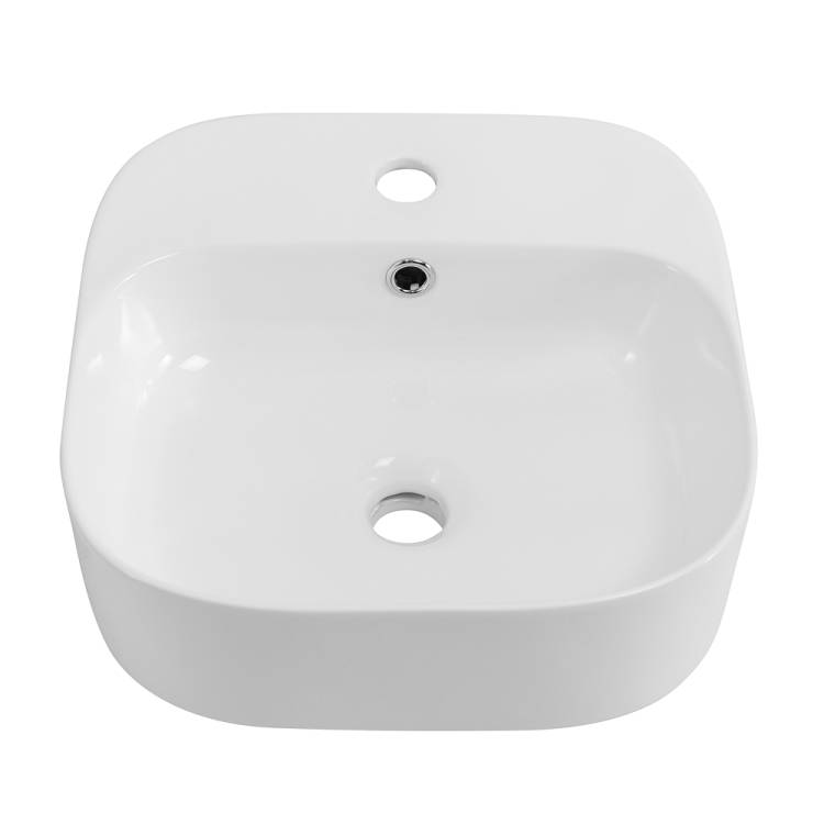 Раковина Cezares CZR-6615 белая, 39.5x39