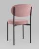 Набор из 4 стульев Stool Group Бриф SN AV 477-C65-9005-K X4 пыльно-розовый, велюр фото 6