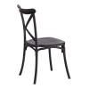 Стул Tetchair Cross (mod. PL24) 20049 black фото 3