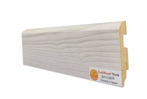 Плинтус МДФ TeckWood цветной Дуб Седой 2150x75x16