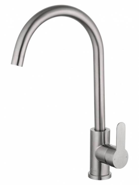 Смеситель для кухни Wonzon & Woghand WW-AE4554-BS брашированный никель