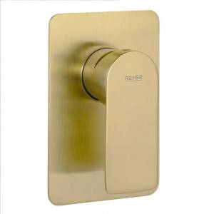 Смеситель для душа Remer Infinity I30KBBG брашированное золото