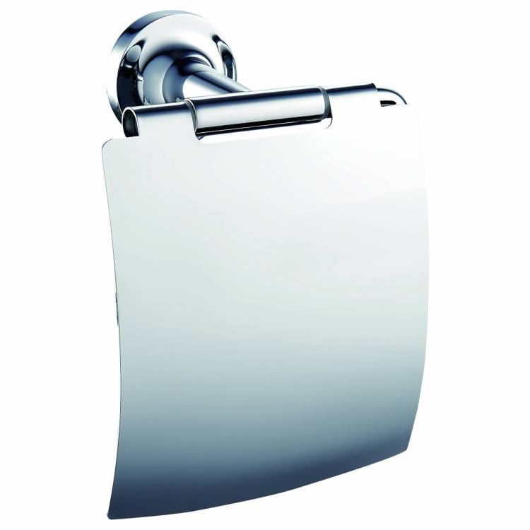 Держатель для туалетной бумаги Wonzon & Woghand WW-6526 с крышкой, хром