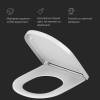 Крышка-сиденье Am.Pm Inspire C507854WH с микролифтом фото 7
