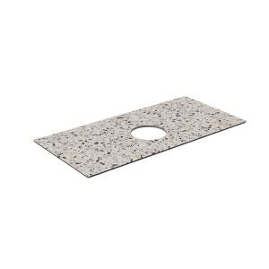 Столешница Kerama Marazzi Plaza (Плаза) KM6012G0471RP100Tc2 белый натуральный, 100x48