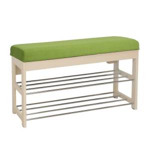 Банкетка Leset Грейс 2100978000007 Дуб шампань/Verona Apple Green