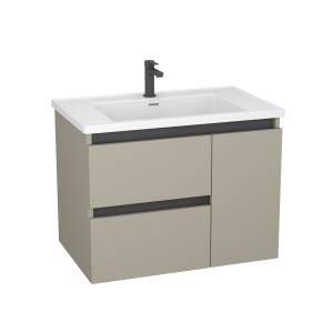 Тумба под раковину Veneciana Parino 80 58070 бежевый матовый