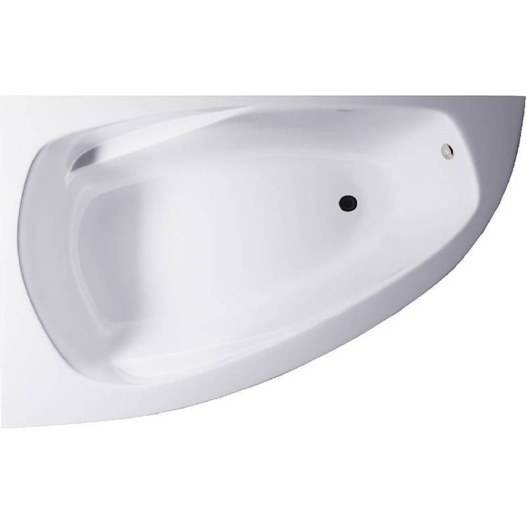 Ванна из искусственного камня Астра-Форм Тиора 01010023 154.5x105 левая, белая глянцевая