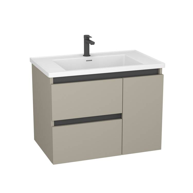 Тумба под раковину Veneciana Parino 80 58070 бежевый матовый