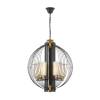Подвесная люстра Lumina Deco Ponti Ldp 1245-5 Bk+Md