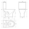 Унитаз-компакт BelBagno Lounge BB045CPR/SC/BB045/051T безободковый, с сиденьем микролифт, белый фото 11