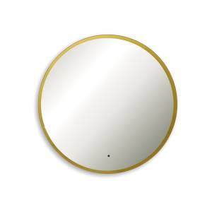 Зеркало с подсветкой Art&Max Sanremo AM-San-1000-DS-F-Gold