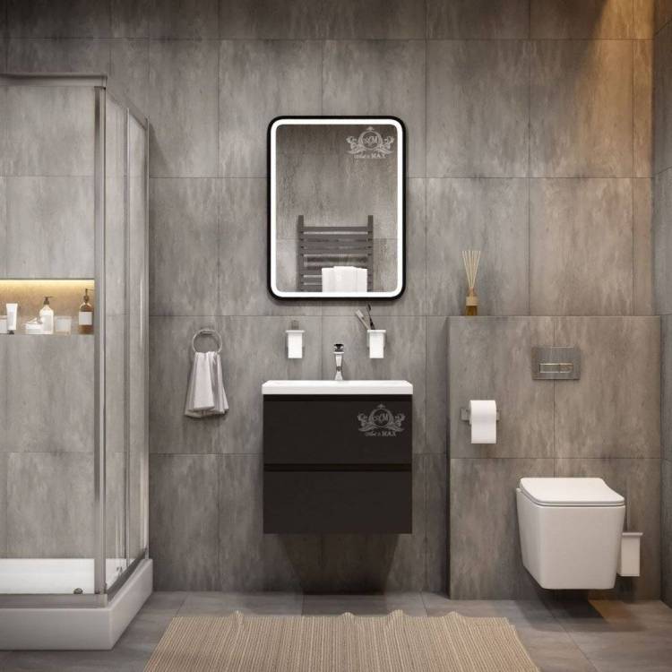 Зеркало с подсветкой Art&Max GENOVA AM-Gen-600-800-DS-F