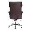 Кресло компьютерное Tetchair Chief metalBL 25018 коричневый, кожзам, ткань фото 5