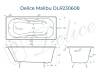 Чугунная ванна Delice Malibu DLR230608 170x70, без ножек фото 8