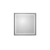 Зеркало BelBagno SPC-KRAFT-900-800-LED-TCH-WARM-NERO с подсветкой и подогревом, Черный