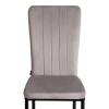 Стул Tetchair Verter (mod. BC577-DC) 21248 металл, флок, Light grey (светло-серый) HLR14/черный фото 6