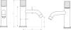 Смеситель для раковины Boheme Stick 121-WCR.2 White Touch Chrome фото 2