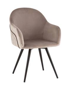 Стул Stool Group Новел AV 334-H61/74-K14PM-08 велюр серо-коричневый