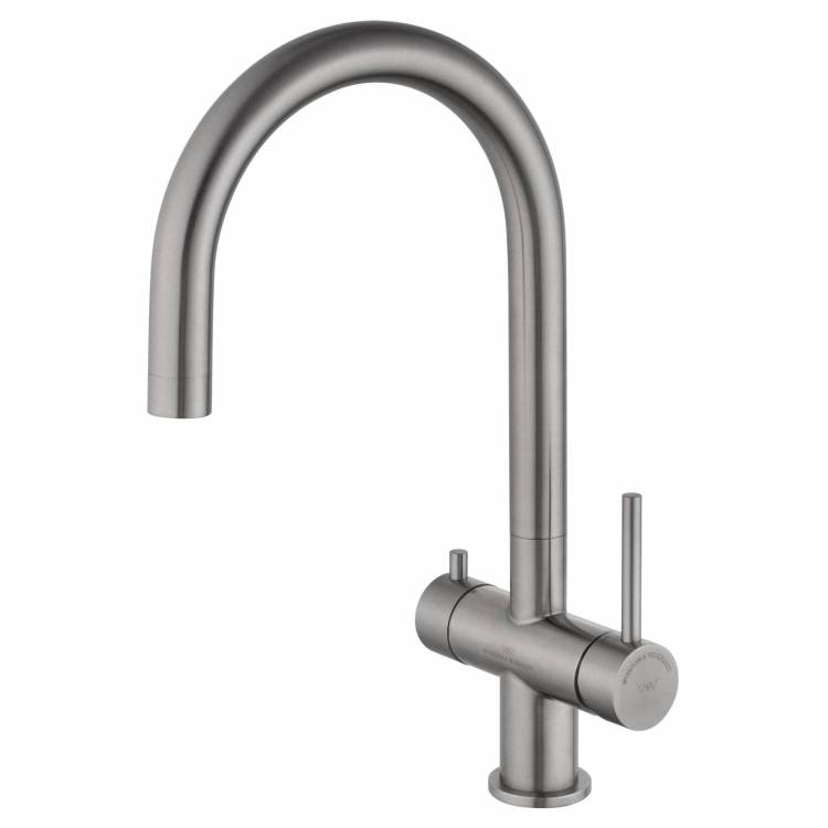 Смеситель для кухни Wonzon & Woghand WW-3211-BS под фильтр, никель