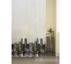 Штора для ванной Bath Plus 2100S/20 180x180, серый