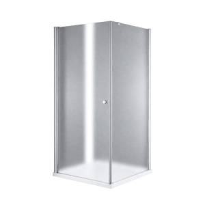Душевой уголок Cezares ELENA-W-A-1-80-P-Cr-L профиль хром, стекло матовое, 80x80x195