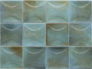 Керамическая плитка Equipe Hanoi 30028 Arco Sky Blue 10x10