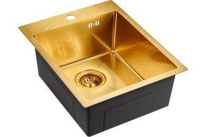 Мойка кухонная EMAR PVD EMB-128A PVD Nano Golden