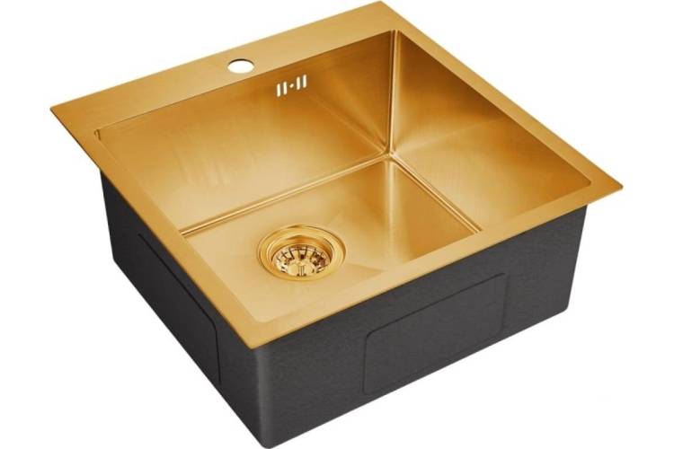 Мойка кухонная EMAR PVD EMB-116 PVD Nano Golden